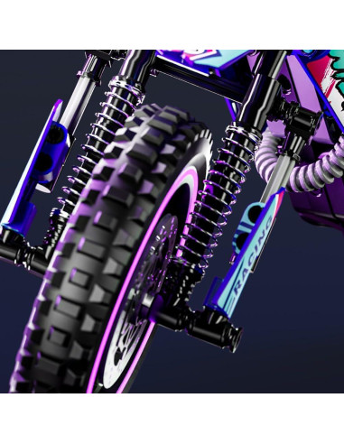 Juego de Bloques de Construcción Mesiondy Motocicleta 476 Piezas