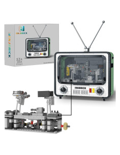 Set de Construcción TV Retro ENJBRICK 1212 Piezas 22x12 cm