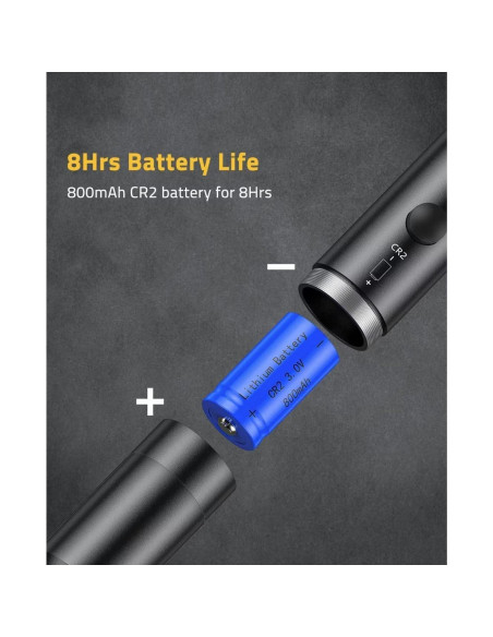 Kit de alineación láser CVLIFE con 32 adaptadores para caza