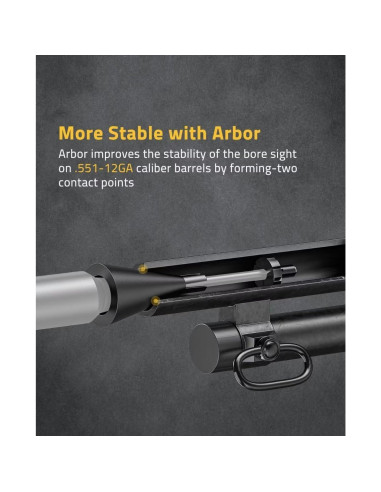 Kit de alineación láser CVLIFE con 32 adaptadores para caza