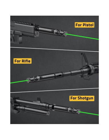 Kit de alineación láser CVLIFE con 32 adaptadores para caza