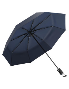 Paraguas Compacto Rain-Mate Automático a Prueba de Viento