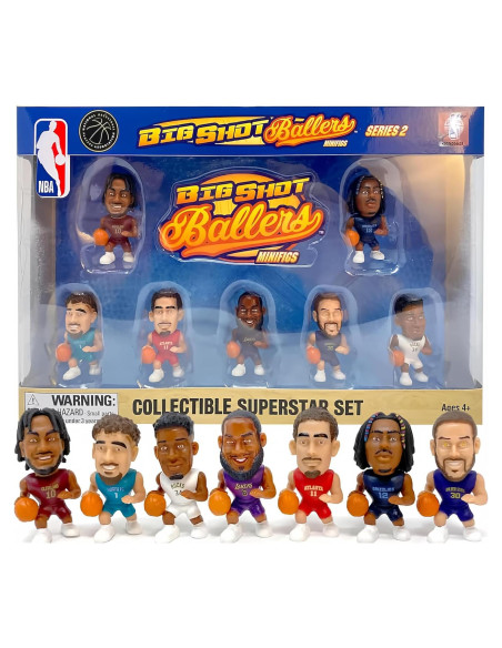 Conjunto de Regalo Party Animal NBA TeenyMates 7 Figuras