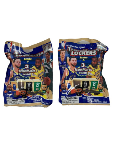 Conjunto de Figuras de Baloncesto Party Animal NBA Serie 6