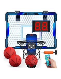 Aro de Baloncesto HYES LED con Control Remoto y 3 Modos