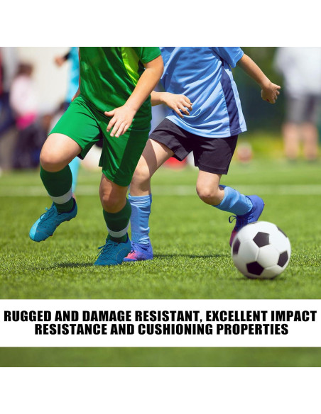 3 Pares Mini Espinilleras Draupnir 10x6 cm para Fútbol