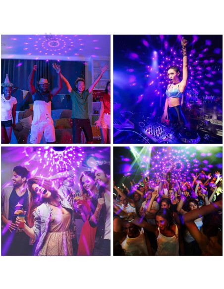 Luces UV Litake 6W Estroboscópicas con Control Remoto