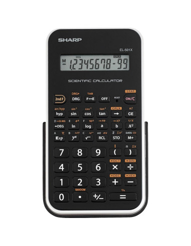 Calculadora Científica Sharp EL-501XBWH 131 Funciones