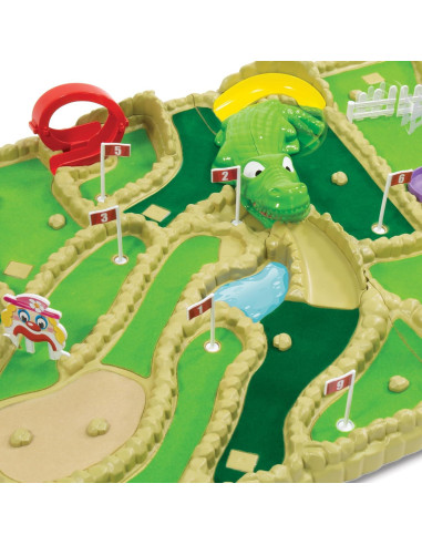 Mini Golf Electrónico Arcade - 9 Hoyos 42x66 cm para 1-4 Jugadores