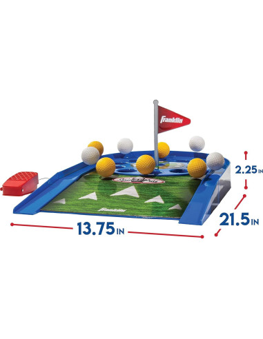 Juego de Mini Golf Franklin Sports - Spin n' Putt para Niños