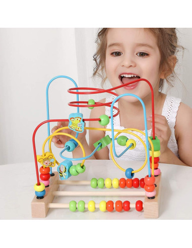 Juguete Laberinto de Perlas Joqutoys para Niños 1-3 Años