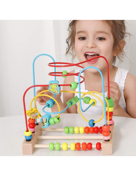 Juguete Laberinto de Perlas Joqutoys para Niños 1-3 Años