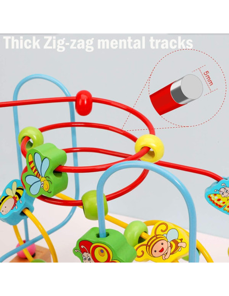 Juguete Laberinto de Perlas Joqutoys para Niños 1-3 Años