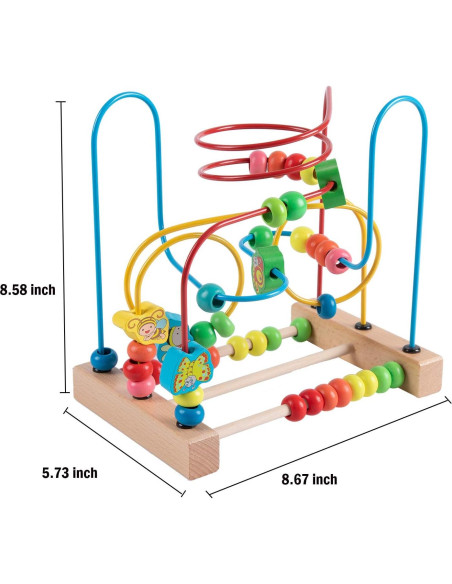 Juguete Laberinto de Perlas Joqutoys para Niños 1-3 Años