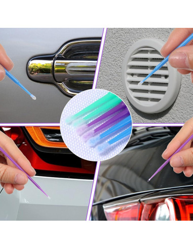 300 Pinceles Micro para Pintura Oruola - 3 Tamaños 1.5mm, 2mm, 2.5mm