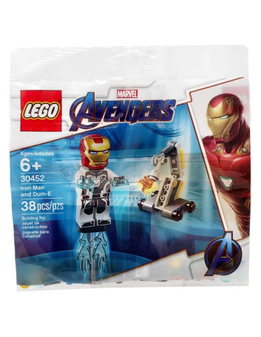 LEGO Iron Man y Dum-E Multicolor 6253498 6+ años