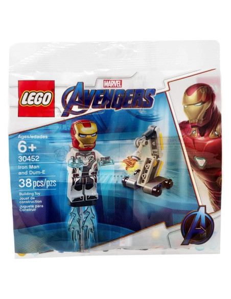 LEGO Iron Man y Dum-E Multicolor 6253498 6+ años