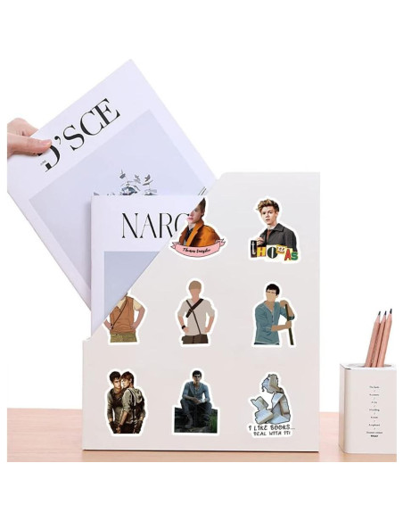 62 Stickers The Maze Runner UYNIIAW Impermeables para Laptop