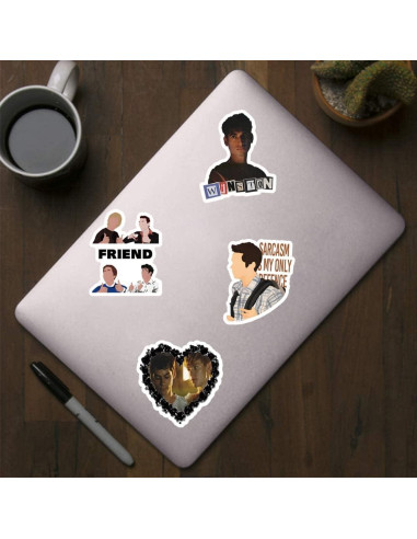 62 Stickers The Maze Runner UYNIIAW Impermeables para Laptop