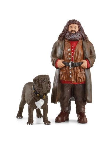 Conjunto Hagrid y Fang Schleich - Mundo Mágico Harry Potter