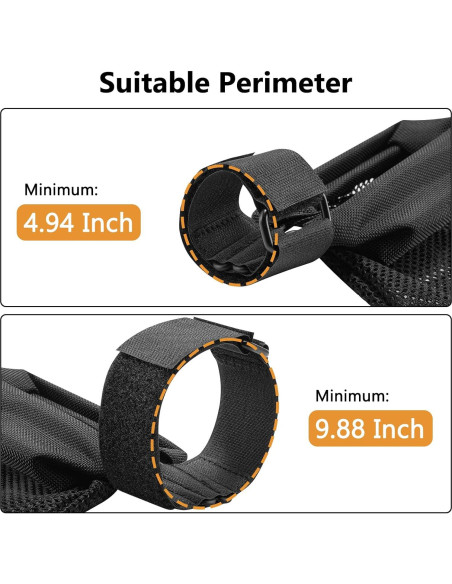 Colector de Cartuchos CVLIFE Táctico Negro con Malla Resistente