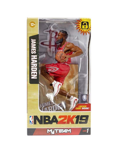 Figura de acción McFarlane Toys James Harden NBA 2K19