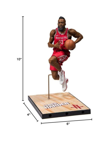 Figura de acción McFarlane Toys James Harden NBA 2K19