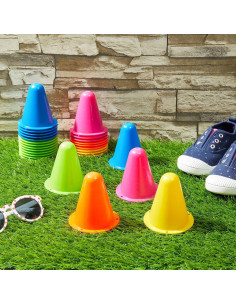 Paquete de 50 Conos Mini Juvale para Entrenamiento Deportivo 2
