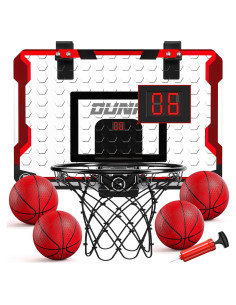 Aro de Baloncesto TEMI HFD002A-22 con Marcador y 4 Pelotas