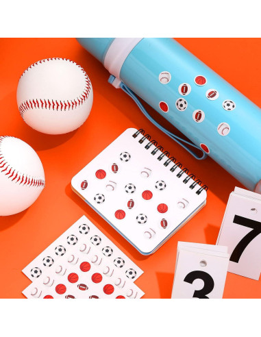 Calcomanías Deportivas Outus 200 Piezas Vinilo Multicolor