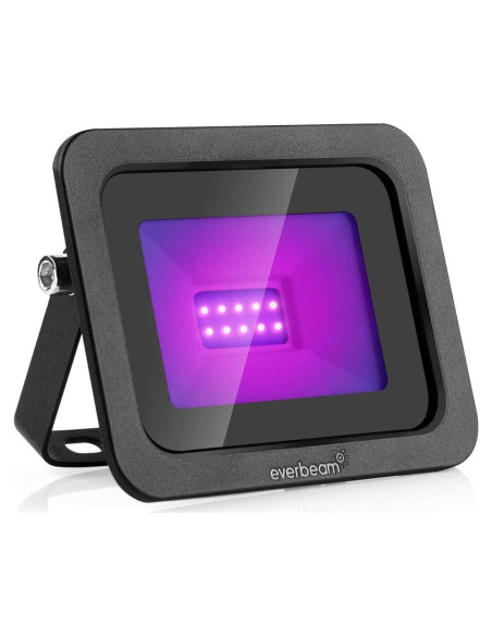 Luz Negra LED UV 10W Everbeam 395nm Impermeable