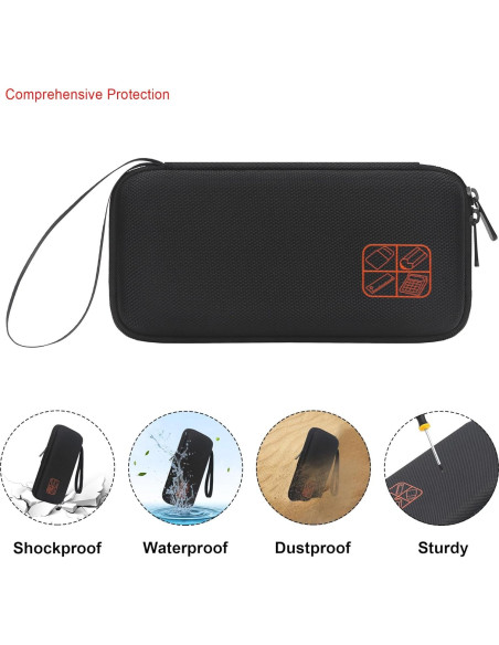 Funda Elonbo para calculadora TI-84 Plus CE, negra