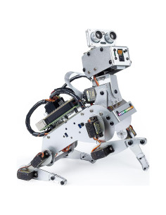 Robot Perro AI SunFounder PiDog con ChatGPT-4o y 12 servos