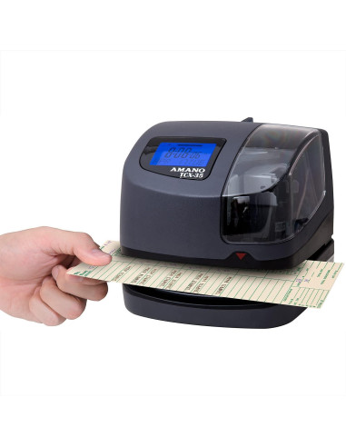 Reloj de Tiempo Electrónico AMANO TCX-35 Digital Gris