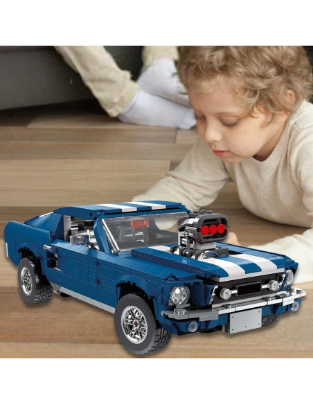 Bloques de Construcción GTRS Coche Deportivo 1680 Piezas