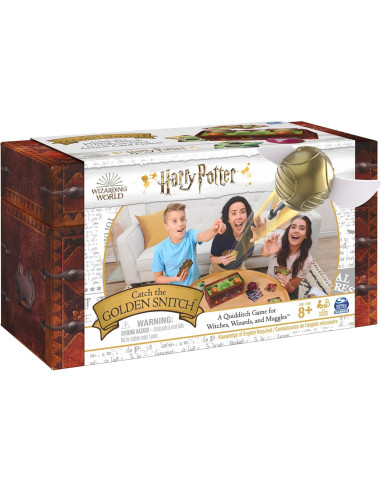 Juego de Mesa Harry Potter Atrapa la Snitch Dorada 8+