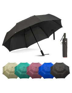 Paraguas Grande Portobello Doble Ventilado 137 cm Automático