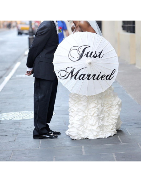 12 Paraguas de Papel Merkaunis 83.82 cm Decorativos DIY