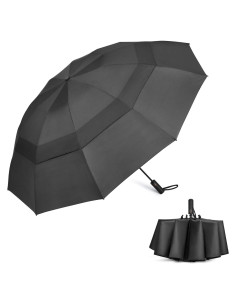 Paraguas de Golf G4Free 62" Compacto Automático Doble Dosel