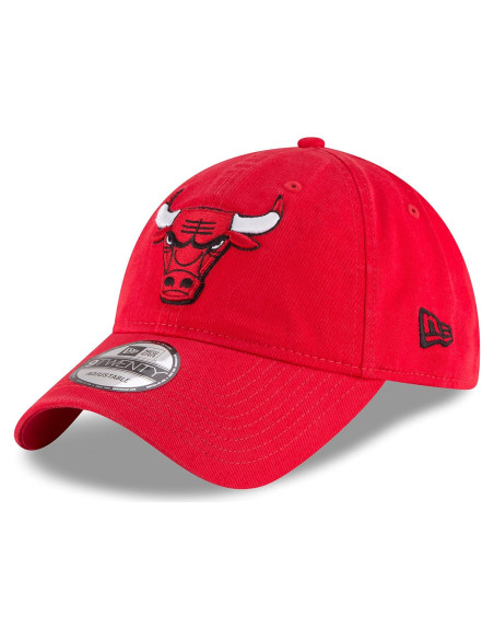 Gorro Ajustable New Era Chicago Bulls 9Twenty Rojo