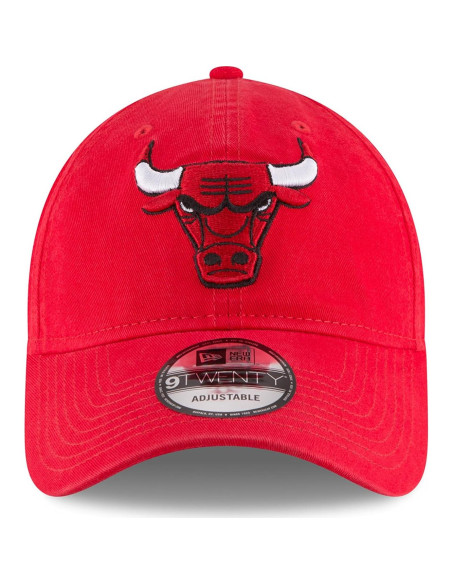 Gorro Ajustable New Era Chicago Bulls 9Twenty Rojo