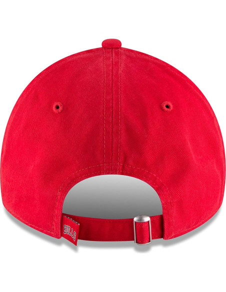 Gorro Ajustable New Era Chicago Bulls 9Twenty Rojo