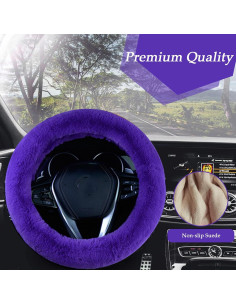 Funda de Volante Esponjosa LUOYOYY 38 cm Púrpura para Mujeres 2