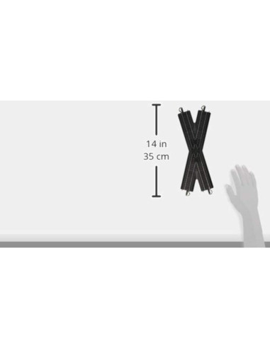 Cruce 30 Bachmann E-Z Track Riel Acero Escala HO