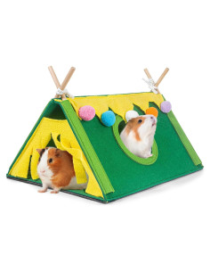 Escondite para Cobayas Harhana GT01 - Casa Túnel Lavable 34.9x25.4 cm