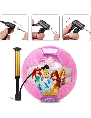 Balón de Fútbol DECLIR Tamaño 3 Rosa para Niñas