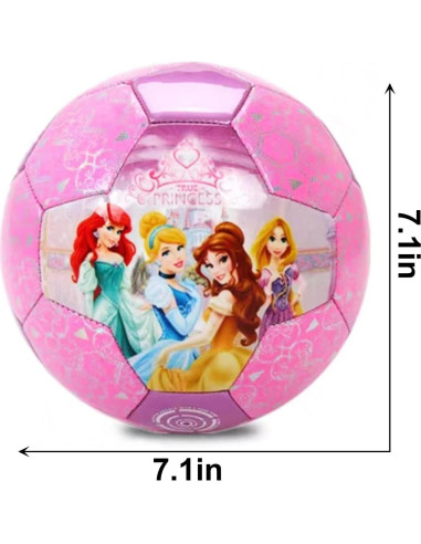 Balón de Fútbol DECLIR Tamaño 3 Rosa para Niñas