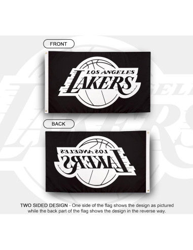 Bandera Los Angeles Lakers Desert Cactus 3x1.5m Poliester