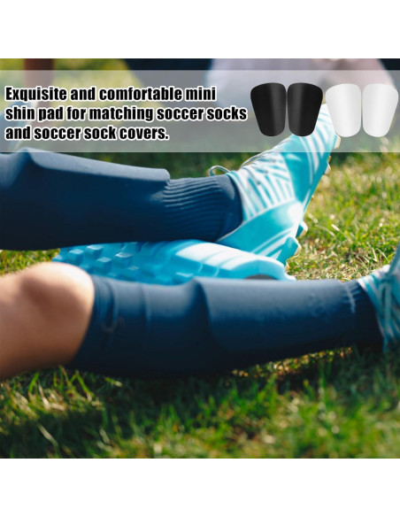 Espinilleras de Fútbol NQEUEPN Mini 7.87x5cm 2 Pares