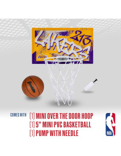 Aro de Baloncesto Franklin Sports NBA Los Angeles Lakers 2